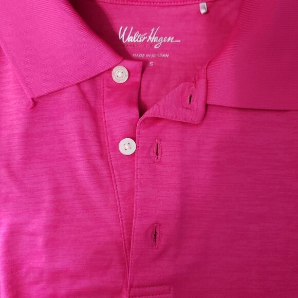 Walter Hagen Essentials Men's Pink Golf Shirt ⛳ - Picture 9 of 10